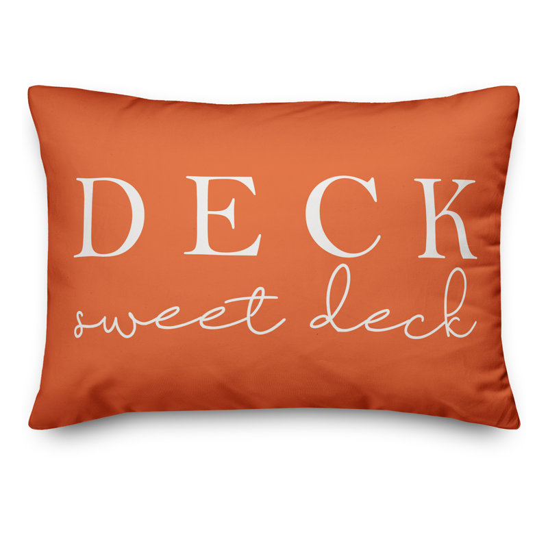  Housse et insert de coussin d'extérieur pour l'extérieur, Orange