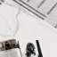 Table basse italienne en cristal minimaliste