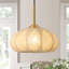 Luminaire suspendu en verre 1 lumière Boho