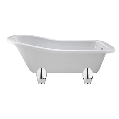 Brockley 1700mm x 730mm Soaking Acrylic Bathtub