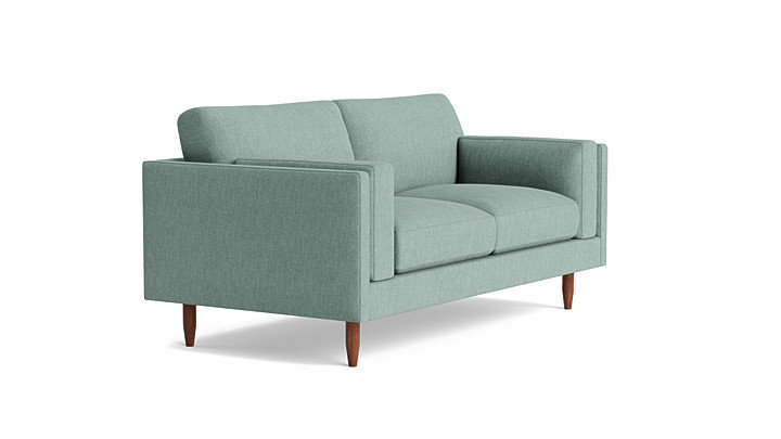 Skinny Fat Sofa ("85"), Performance Weave - Spa