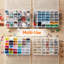 Ensemble de mallettes en plastique