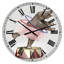 Horloge murale moderne surdimensionnée Circus Elephant-73158754