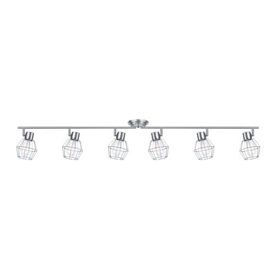 57.1 in. 6 -Light Fixed Track Kit with and