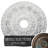 Endurathane Vaduz Ceiling Medallion, 23 1/2"OD x 3 1/2"ID x 2 1/8"P (Fits Canopies up to 3 1/2"), Hand-Painted Bronze Blue Patina Finish-28578985
