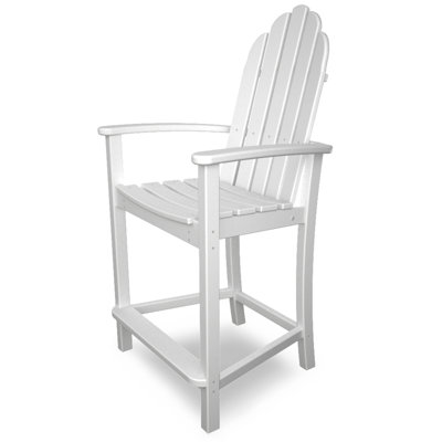 POLYWOOD® Classic Adirondack Patio Bar Stool