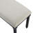 Eliyas 48" W Turned Leg Upholstered Bench-125793775