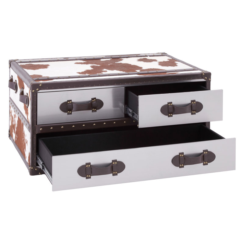 Eden Solid Coffee Table with Storage