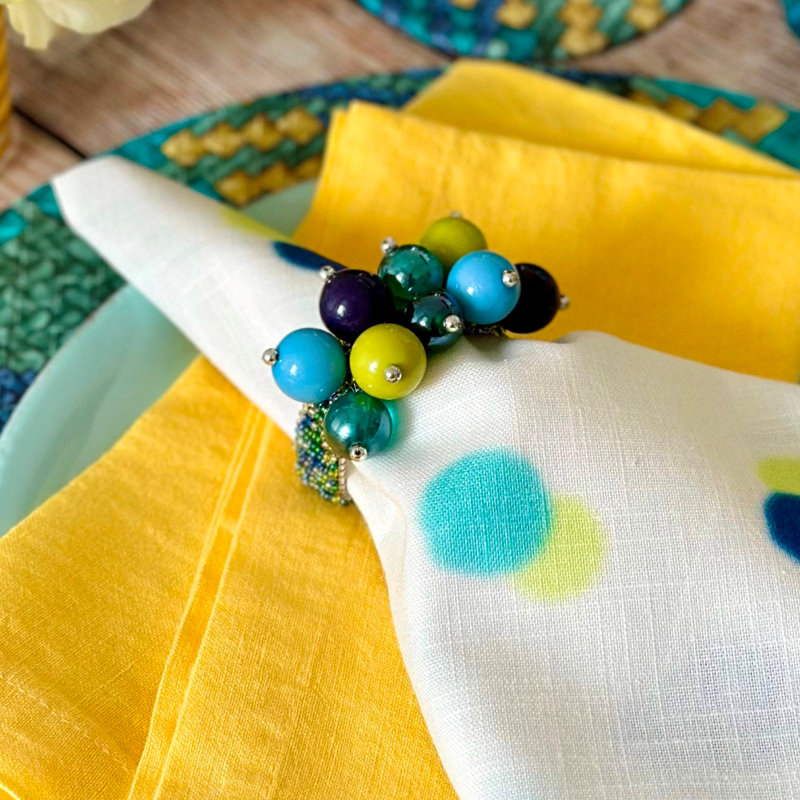 Jubilant Blue/Teal NR P/4, Pink/Green