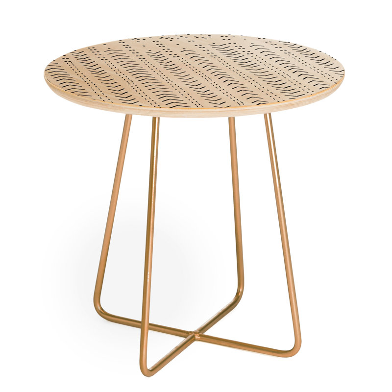 Table de bout ronde Dore Abolina