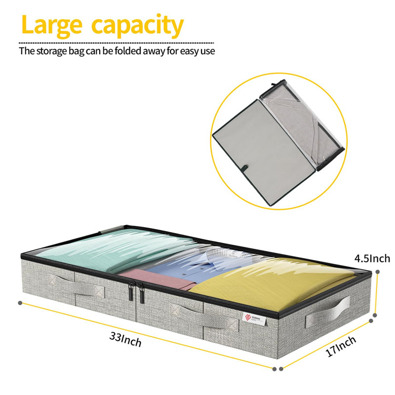 Brayden Studio Fabric Storage Bag