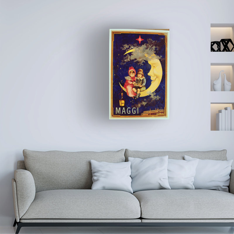 Art français sur toile, école française, H 24 po x l 16 po