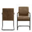 Annamarie 52.5cm H Upholstered Cantilever Chair-1622873299