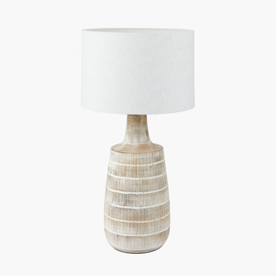 Wood Table Lamp