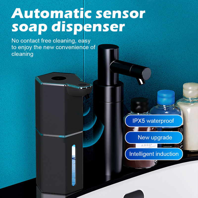 Automatic Soap Dispenser Adjustable USB-C Rechargeable
