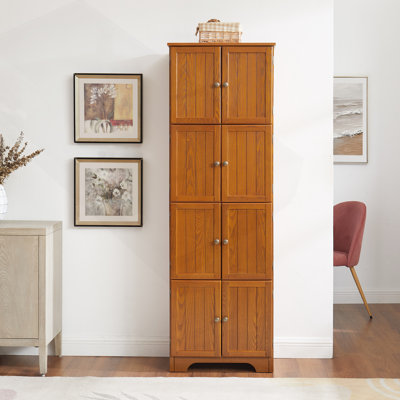 72.4" Tall Storage Cabinet Tall Storage Cabinet by Red Barrel Studio
