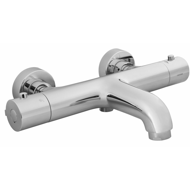 Torrington Wall Bath Shower Mixer Bath Filler with Diverter
