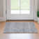 Premium Machine Washable Prisco Silver Rug