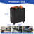 Metal Tool Cabinet,heavy‑duty Garage Storage Organizer With Lockable Doors, Perforated Pegboard Side Panels Mobile Workbench For Garage Workshop Home Use