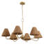 Lustre à DEL Grady Coastal Farmhouse-2094222659-2094222663