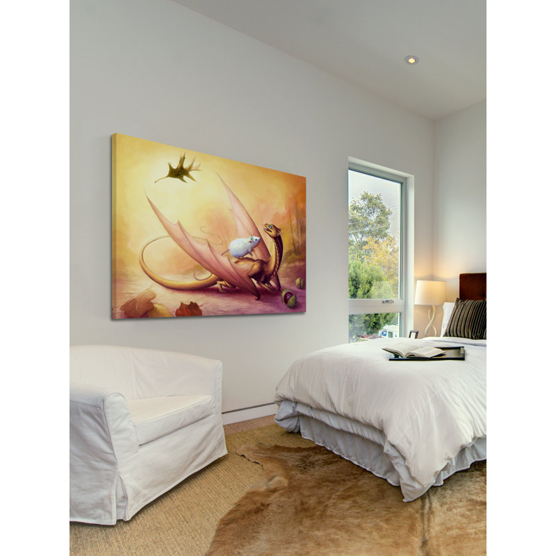 Autumn Drake by Jonas Jödicke - Wrapped Canvas Print, 61cm H x 91cm W 