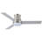 Amici Modern 48'' Flush Mount Ceiling Fan with LED Lights and Remote Control-107731972