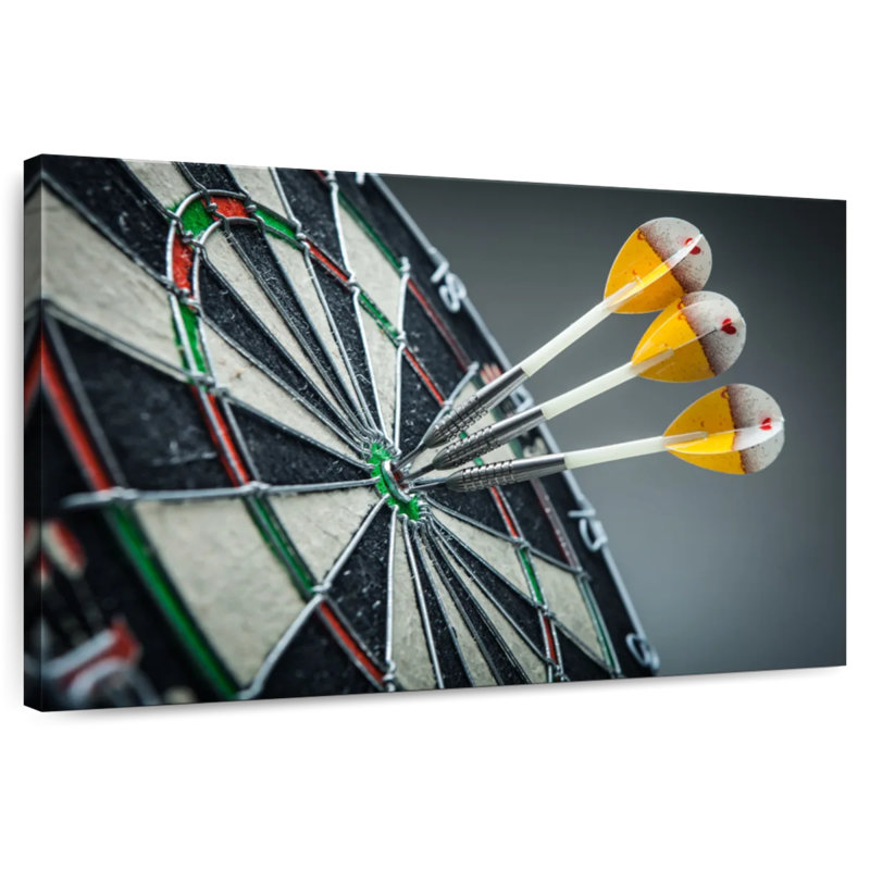 Three Bullseye Darts