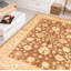 Tapis de zone en laine 3 pi 3 po x 9 pi à main one-of-kind-noué la 2010 chobi Aeleigh