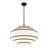 Aasim 24" 5-Light Dimmable Tiered Drum Chandelier-390782658
