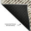 Tapis brun Cerrito lavable à la machine de qualité supérieure-105694777
