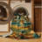 Machine Washable French Brown Area Rug-1415025366