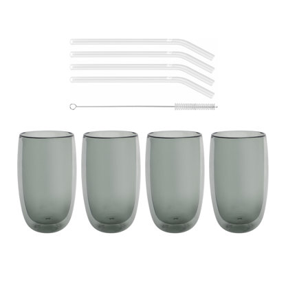 ZWILLING Sorrento Double Wall Whiskey Glass - Set of 2 (Clear)