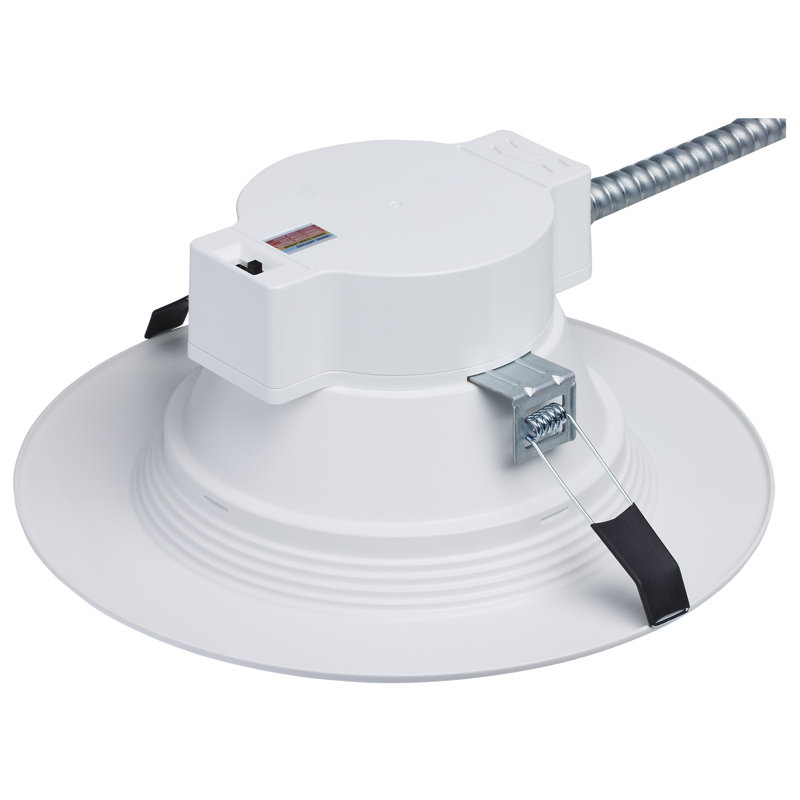 Plafonnier commercial à DEL 22 watts - 8 po - CCT réglable - 120 à 277 volts - Écono