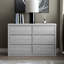 Brannick 46.5" W Handleless 6-Drawer Double Dresser-94481525