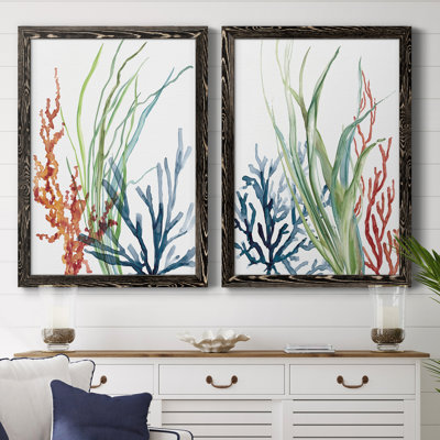 " Ocean Garden I " 2 - Pieces