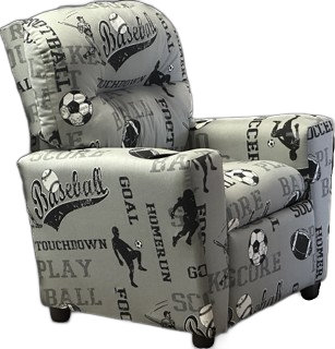 Amat Upholstered Recliner by Zoomie Kids