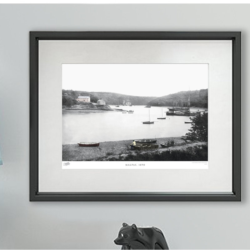Malpas, 1890 - Single Picture Frame Print, 45cm H x 60cm W x 2.3cm D