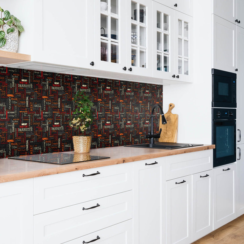 Eucptus 50cm x 100cm PVC Field Tile in Black