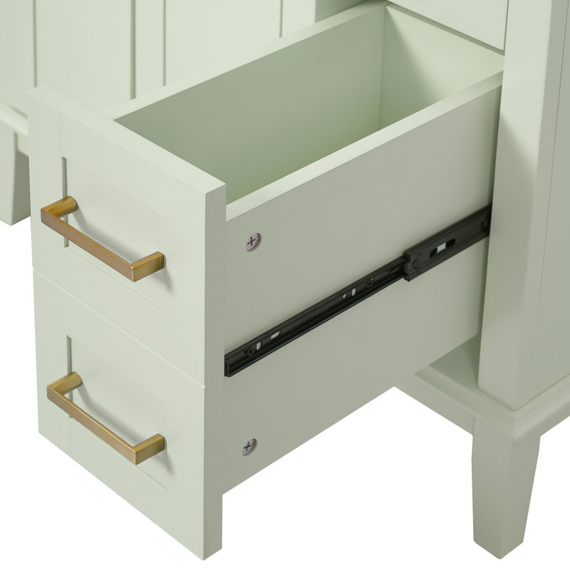 30" Single Bathroom Vanity Set, Green