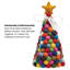  Arbre de Noël en laine feutrée à la main MODWOOL 12 po (multicolore)-106364330