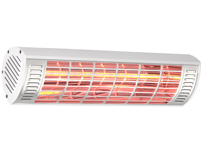 Electric Ceiling Mounted Patio Heater, White