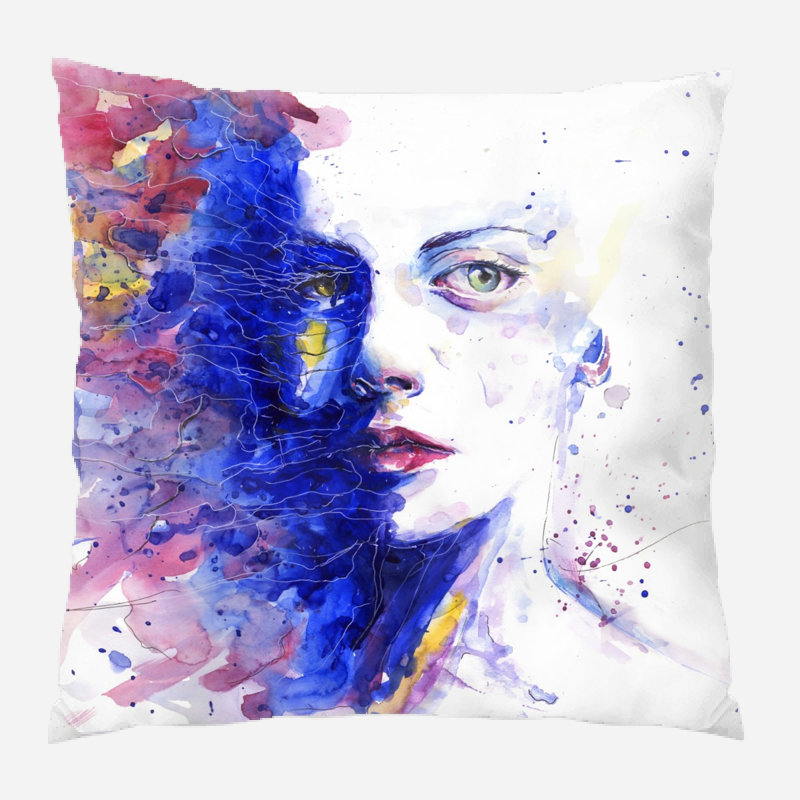 Coussin Phaneuf, Micro suède, Intérieur