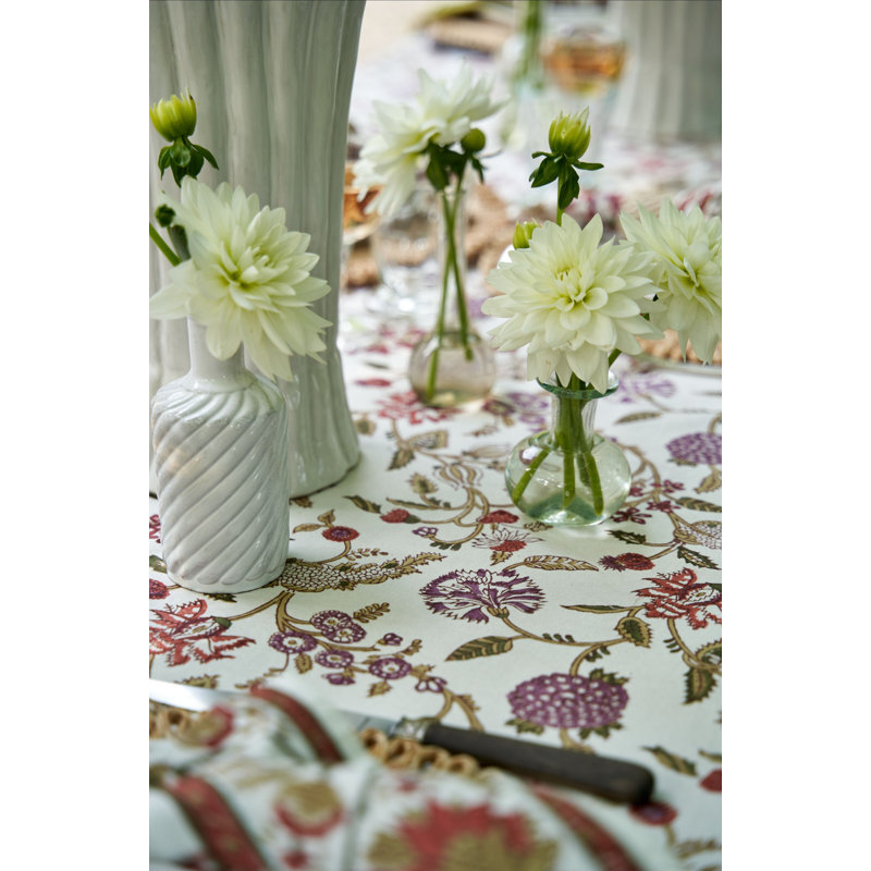 Louise Tablecloth - Multicolor - 59" x 86", 106" L x 71" W