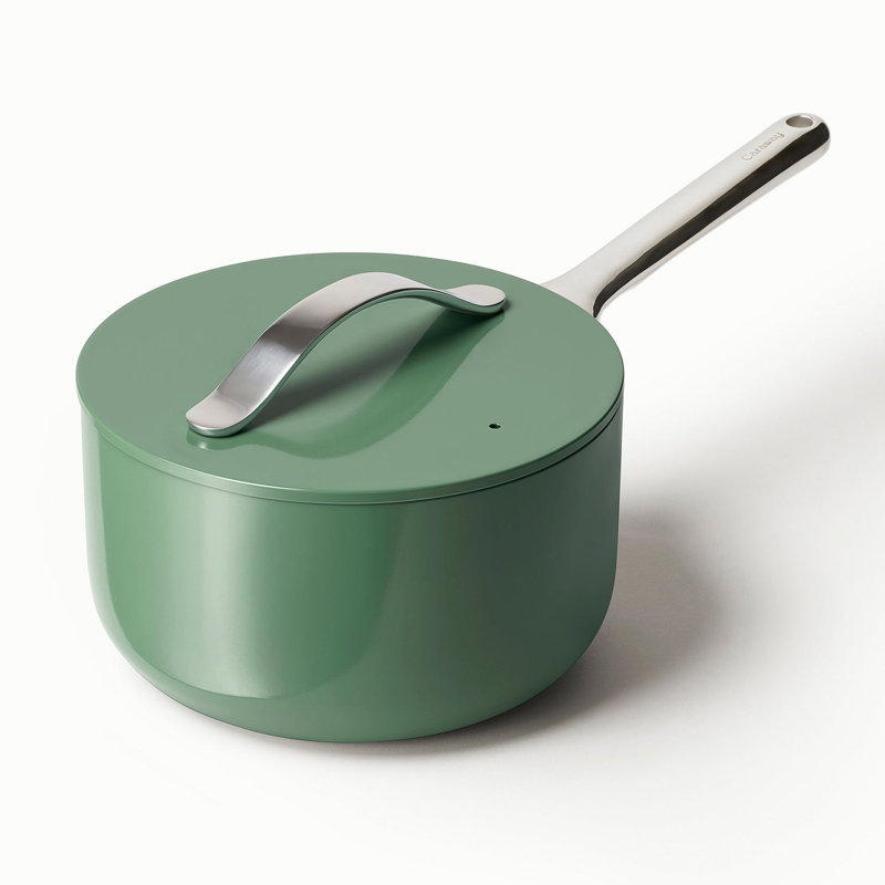 Caraway Casserole antiadhésive en céramique, 3 pintes, Sauge
