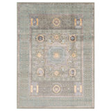 Windsom Oriental Area Rug in Green