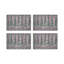 Topkapi Garden Pebbles Placemat Set-50817625