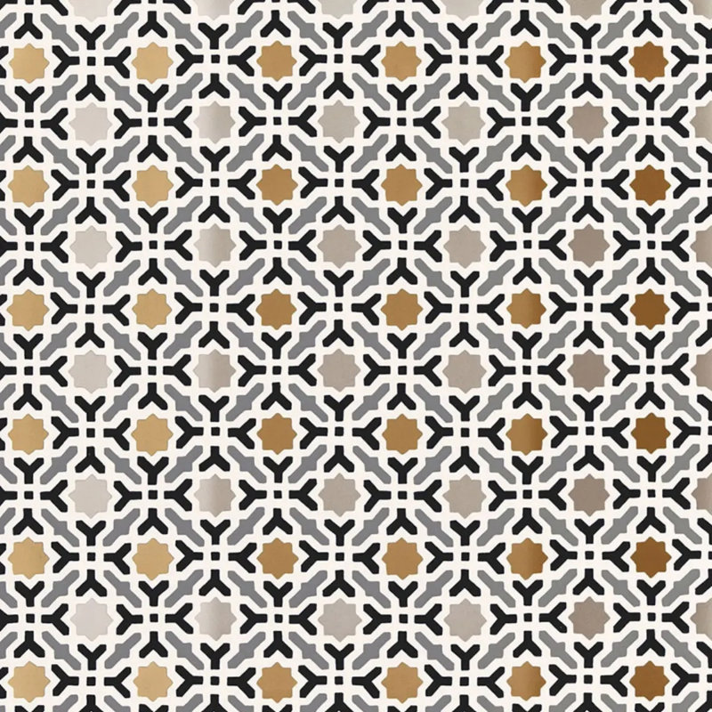 Serallo Mosaic Wallpaper, Mica