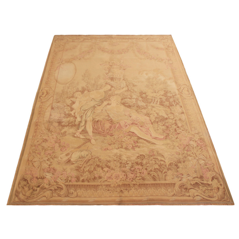 One-of-a-Kind 4'6" X 6'6" Hand Knotted Area Rug