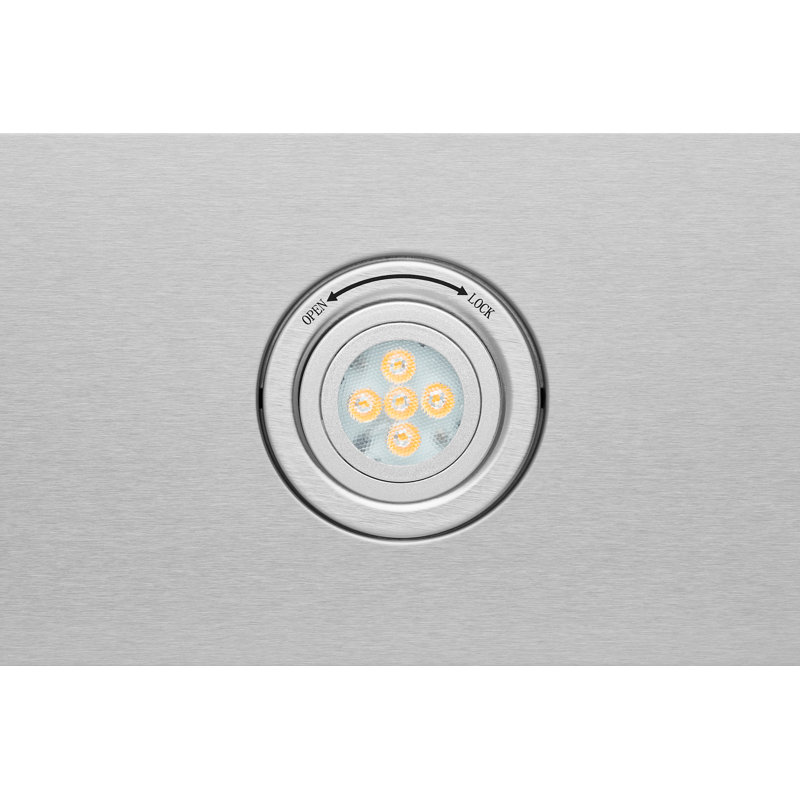 Hotte sous l'armoire Hauslane Chef Series de 30 po - Acier inoxydable, performance professionnelle, lumières DEL, commandes tactiles, ventilation à 3 voies