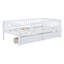 Lit de jour simple en bois avec deux tiroirs-547868023